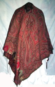 Paisley family shawl, possibly French