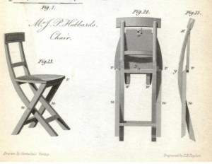 1824 folding chair