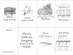 Mini Booklet Gather Gauge Button Guide