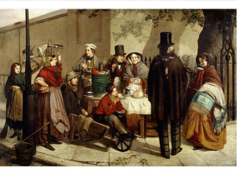 Breakfasting Out, 1859, by Robert Dowling,