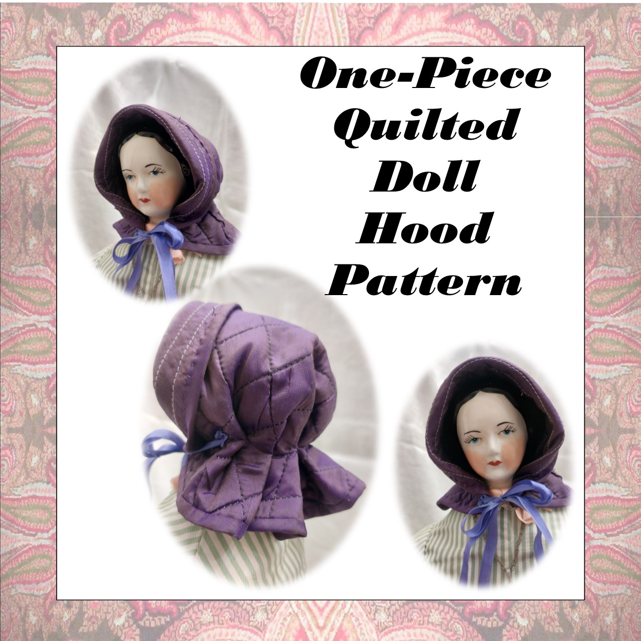The Easiest Quilted Winter Hood (of the 19th century) | If I Had My Own ...